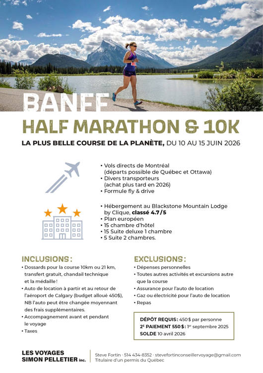 Voyages Simon Pelletier - spécialité - Voyages Sportifs Banff